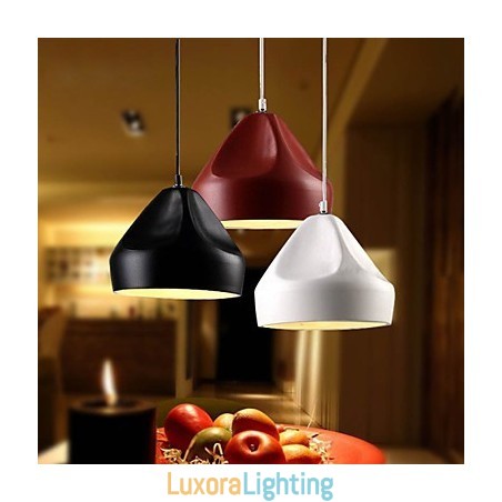 Designer Touch Decorative Vintage Retro Mini Style Painting Metal Pendant Light