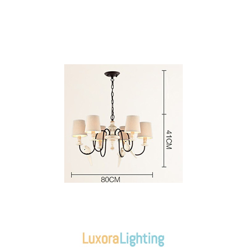 Designer Touch Decorative Chandelier Pendant Light Vintage Resin