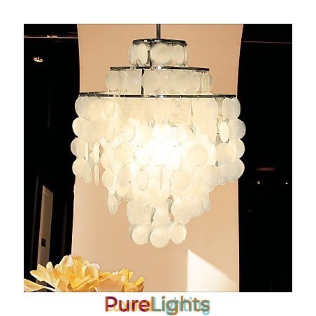 Designer Touch Decorative LAMP Minimalist Shell Chandelier Den Chandelier