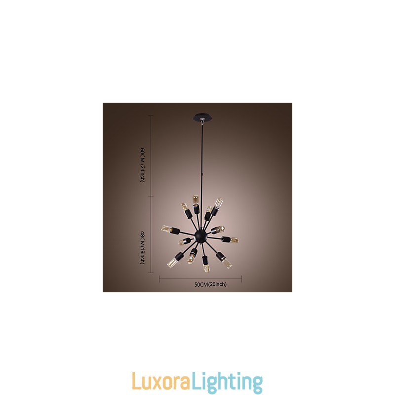 Designer Touch Decorative Avant Garde Iron Chandelier with 12 Lights