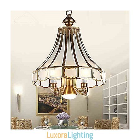 Designer Touch Decorative Pendant Lights Crystal Mini Style Traditional Classic Metal