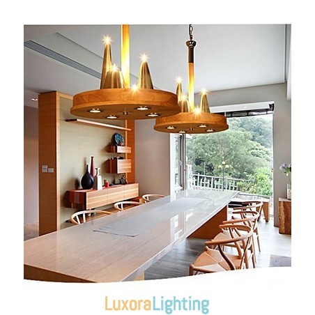Designer Touch Decorative American Warm Stylish solid Wood Pendant