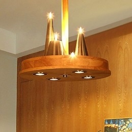 Designer Touch Decorative American Warm Stylish solid Wood Pendant
