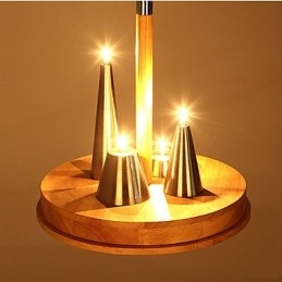 Designer Touch Decorative American Warm Stylish solid Wood Pendant