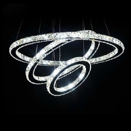 Designer Touch Decorative Pendant Lights Crystal Modern Contemporary Metal