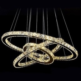 Designer Touch Decorative Pendant Lights Crystal Modern Contemporary Metal