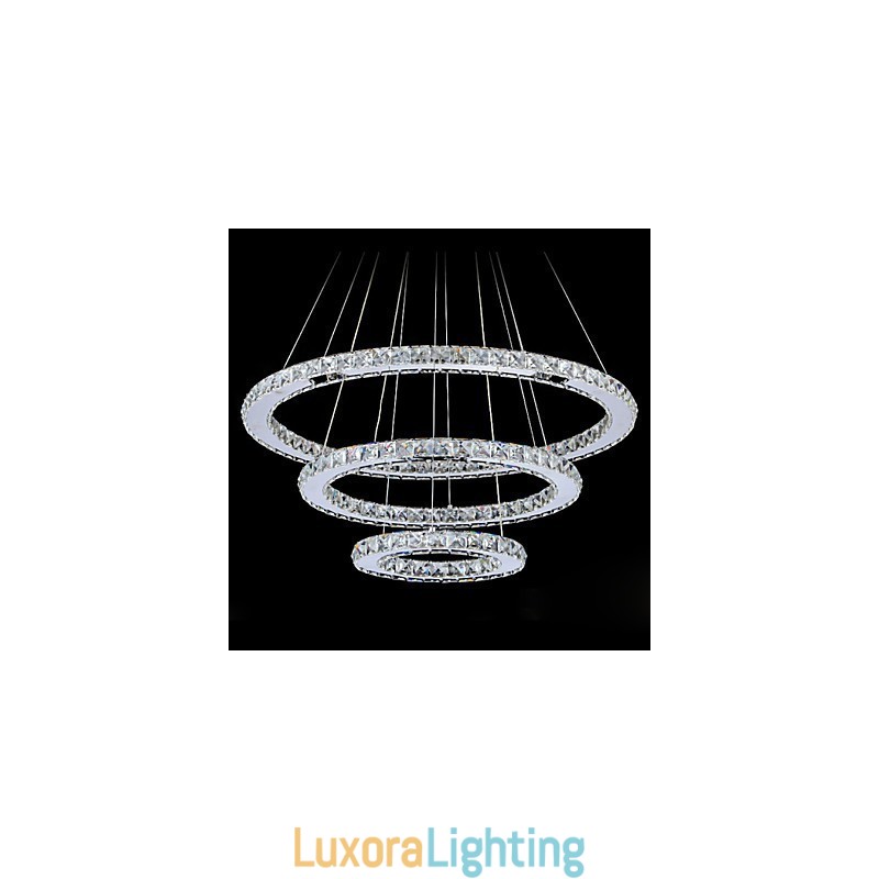 Designer Touch Decorative Pendant Lights Crystal Modern Contemporary Metal