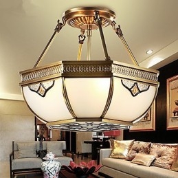Designer Touch Decorative Pendant Lights Crystal Mini Style Traditional Classic Metal