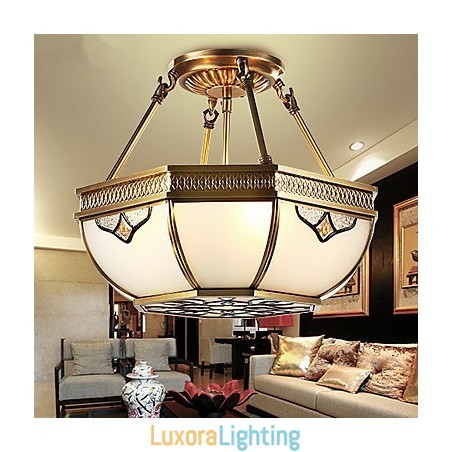 Designer Touch Decorative Pendant Lights Crystal Mini Style Traditional Classic Metal