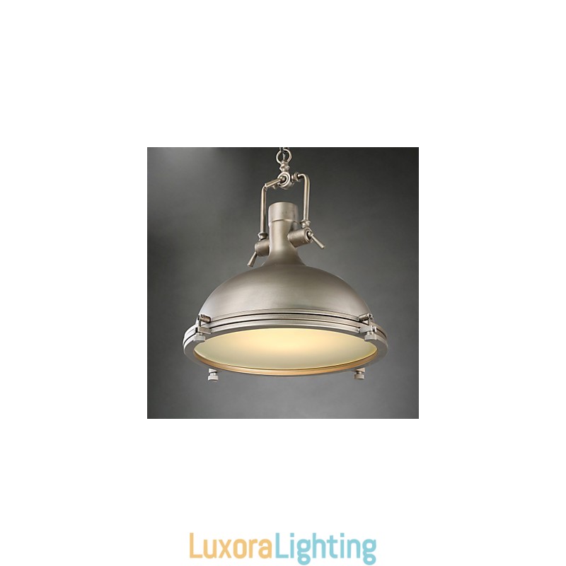 Designer Touch Decorative Industrial Single Pendant Lamp Decorate Loft Style Vintage Metal Drop Light