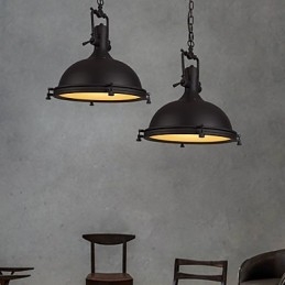 Designer Touch Decorative Industrial Single Pendant Lamp Decorate Loft Style Vintage Metal Drop Light