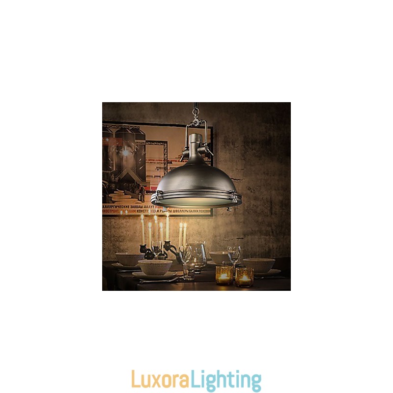Designer Touch Decorative Industrial Single Pendant Lamp Decorate Loft Style Vintage Metal Drop Light