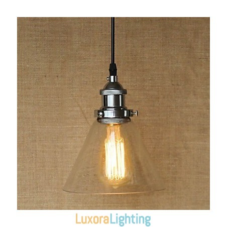 Designer Touch Decorative Traditional Classic Vintage Retro Country Globe Pendant Light