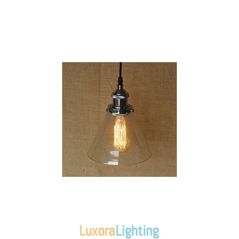 Designer Touch Decorative Traditional Classic Vintage Retro Country Globe Pendant Light