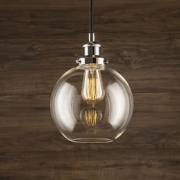 Designer Touch Decorative Traditional Classic Vintage Retro Country Globe Pendant Light