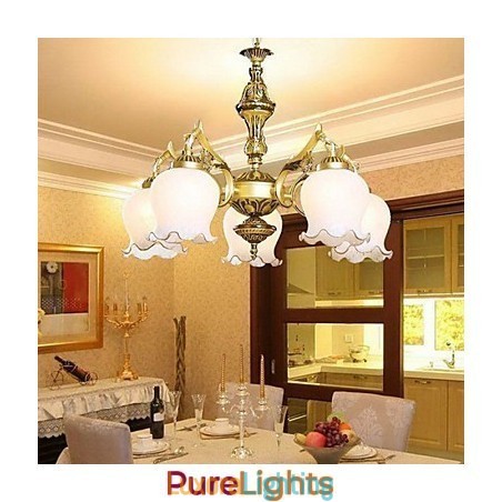 Designer Touch Decorative Jane Retro lamp Iron Mediterranean Lighting 5