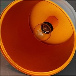 Designer Touch Decorative Classic Rustic Lodge Vintage Mini Style Painting Metal Pendant Light