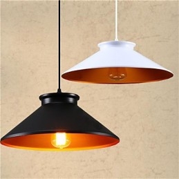 Designer Touch Decorative Traditional Vintage Retro Mini Style Painting Metal Pendant Light
