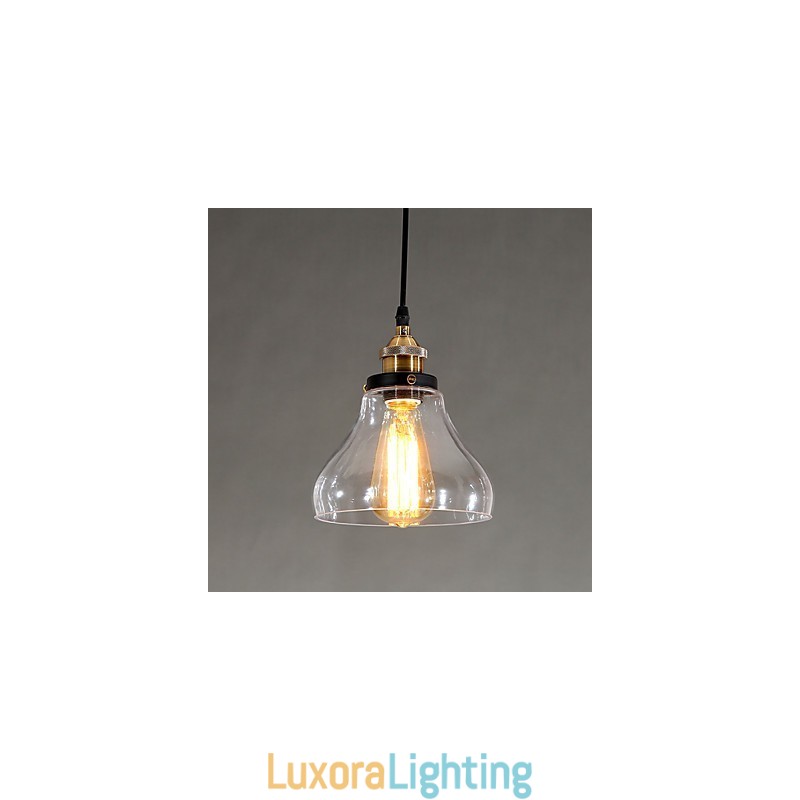 Designer Touch Decorative Traditional Classic Vintage Retro Country Globe Pendant Light