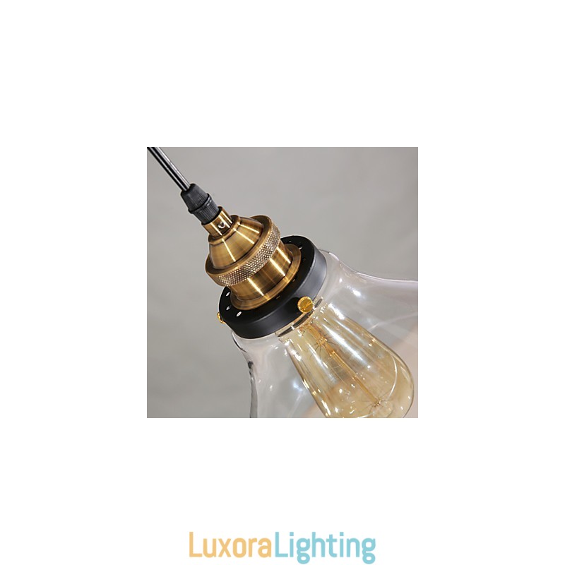 Designer Touch Decorative Traditional Classic Vintage Retro Country Globe Pendant Light