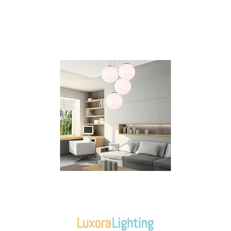 Designer Touch Decorative 1 Lights Contemporary Glass Pendant Light