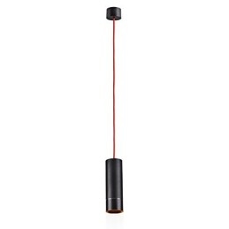Designer Touch Decorative 1 Light Mini Pendant light Black Anodized with Aluminium