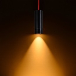 Designer Touch Decorative 1 Light Mini Pendant light Black Anodized with Aluminium