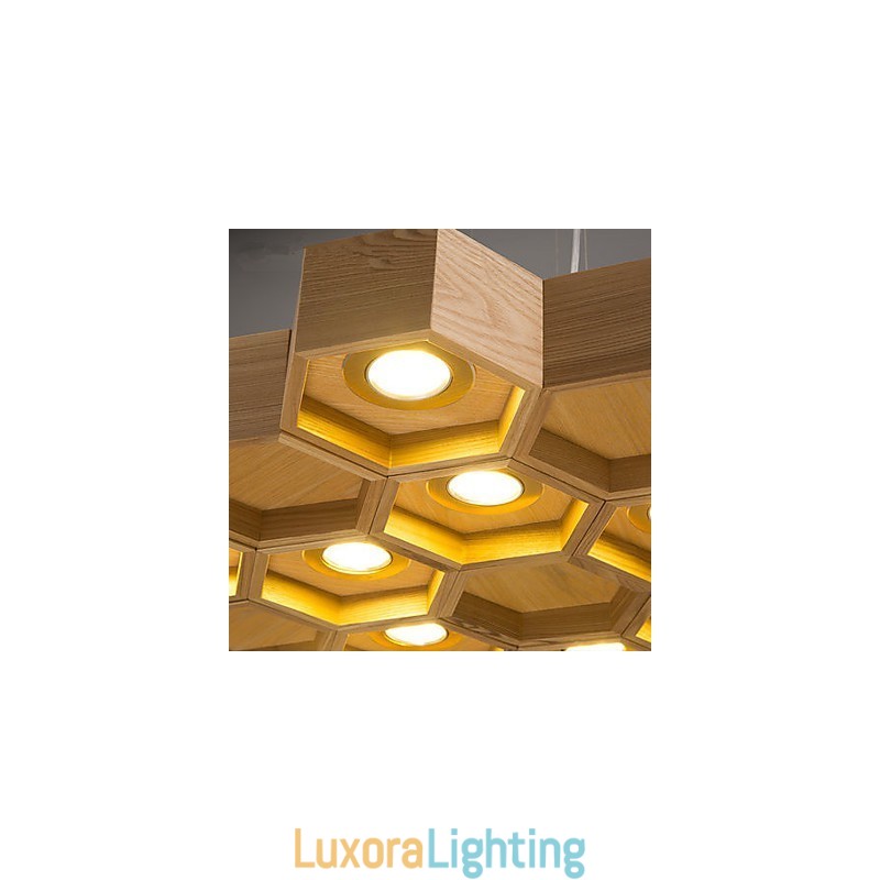 Designer Touch Decorative Pendant Lights Country Wood Bamboo