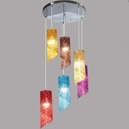 Designer Touch Decorative Head Cylindrical Round long Aluminum Cylinder Creative lamps