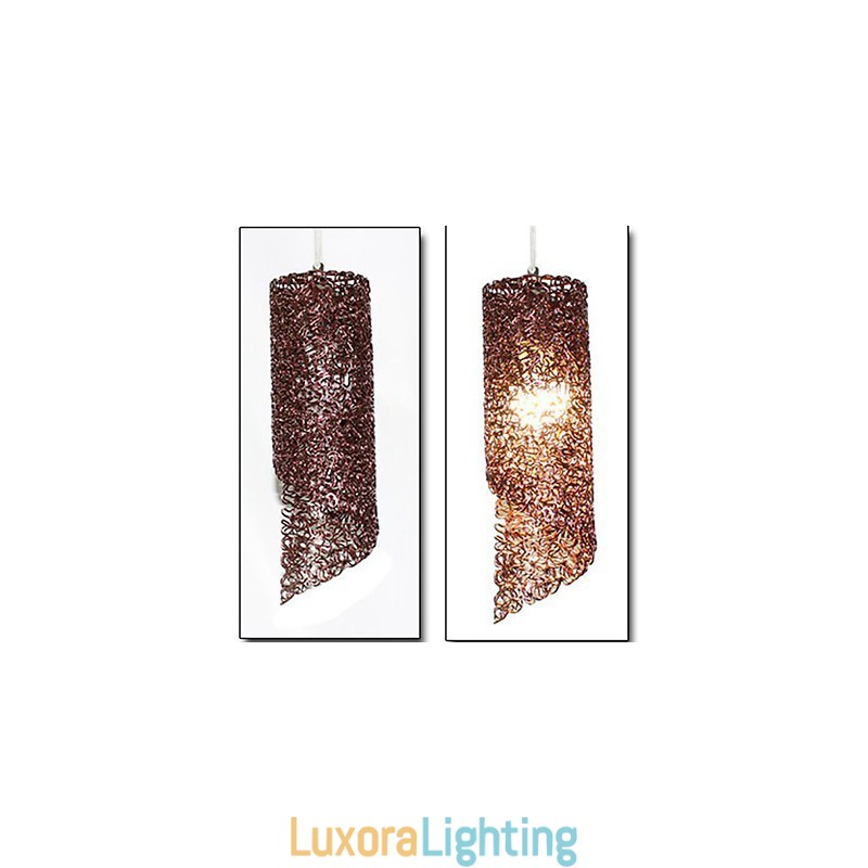 Designer Touch Decorative Head Cylindrical Round long Aluminum Cylinder Creative lamps