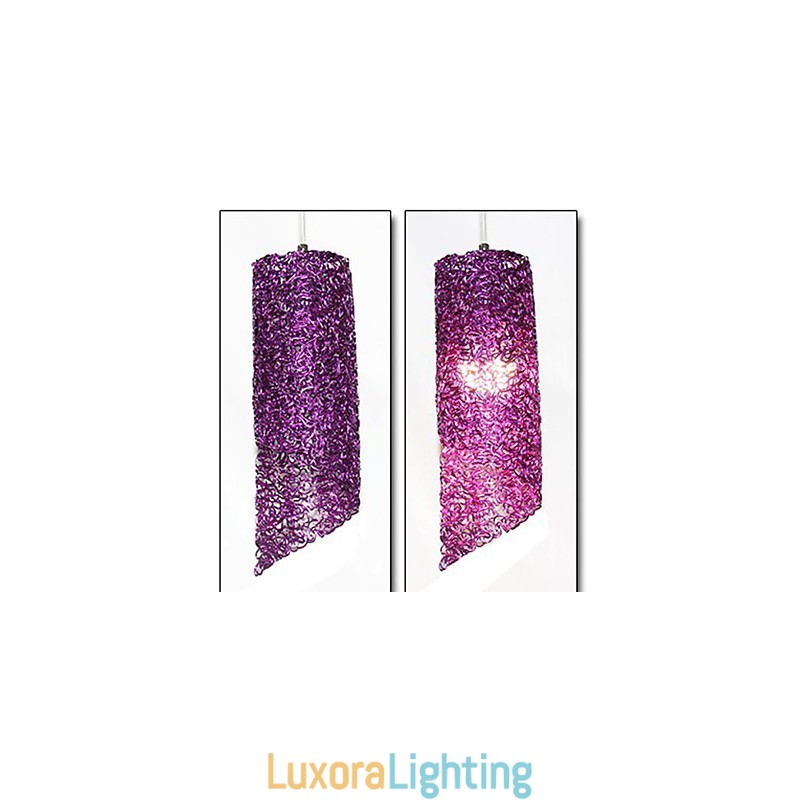 Designer Touch Decorative Head Cylindrical Round long Aluminum Cylinder Creative lamps