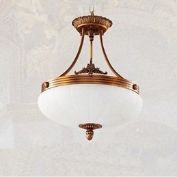 Designer Touch Decorative European Marble lamp Copper Chandelier Lights