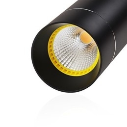 Designer Touch Decorative 1 Light Mini Pendant light Black Anodized with Aluminium