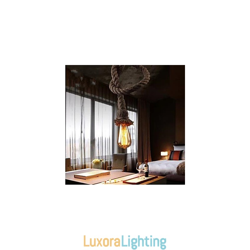 Designer Touch Decorative Creative Hemp Rope Chandelier