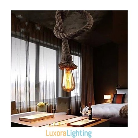 Designer Touch Decorative Creative Hemp Rope Chandelier