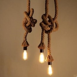 Designer Touch Decorative Creative Hemp Rope Chandelier