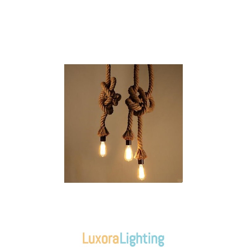 Designer Touch Decorative Creative Hemp Rope Chandelier