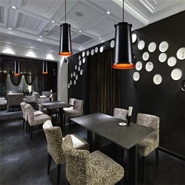 Designer Touch Decorative Classic Rustic Vintage Mini Style Painting Metal Pendant Light