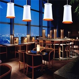 Designer Touch Decorative Classic Rustic Vintage Mini Style Painting Metal Pendant Light