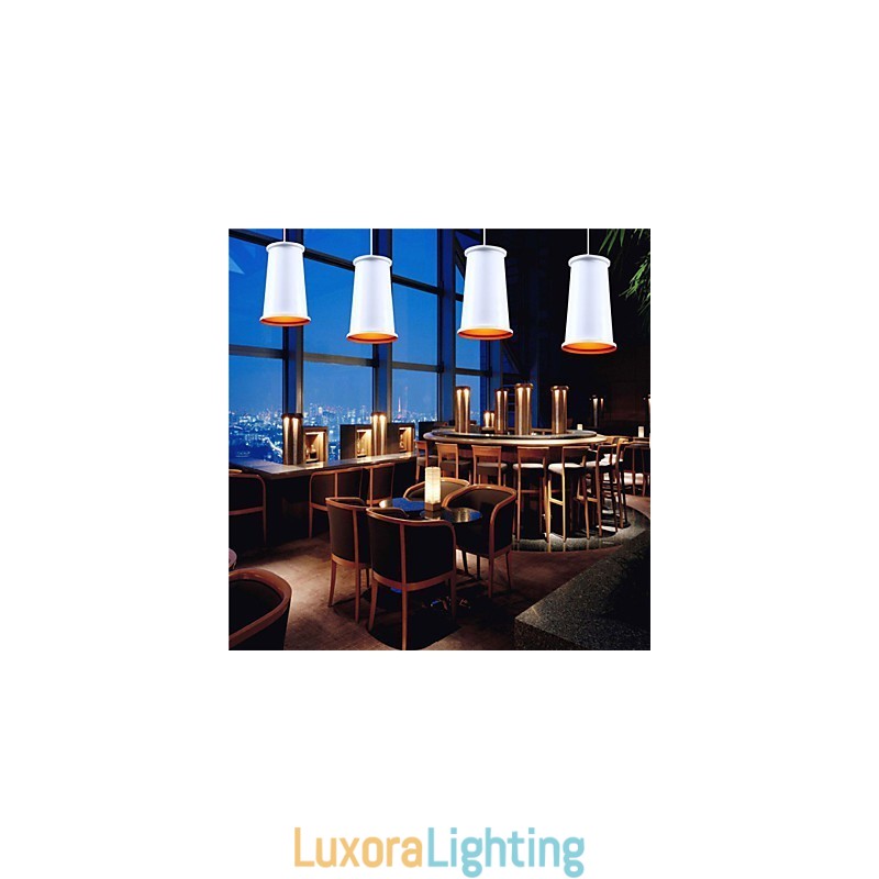 Designer Touch Decorative Classic Rustic Vintage Mini Style Painting Metal Pendant Light