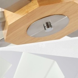 Designer Touch Decorative Pendant Lights Country Wood Bamboo