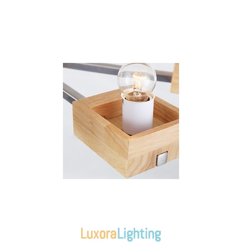 Designer Touch Decorative Pendant Lights Country Wood Bamboo