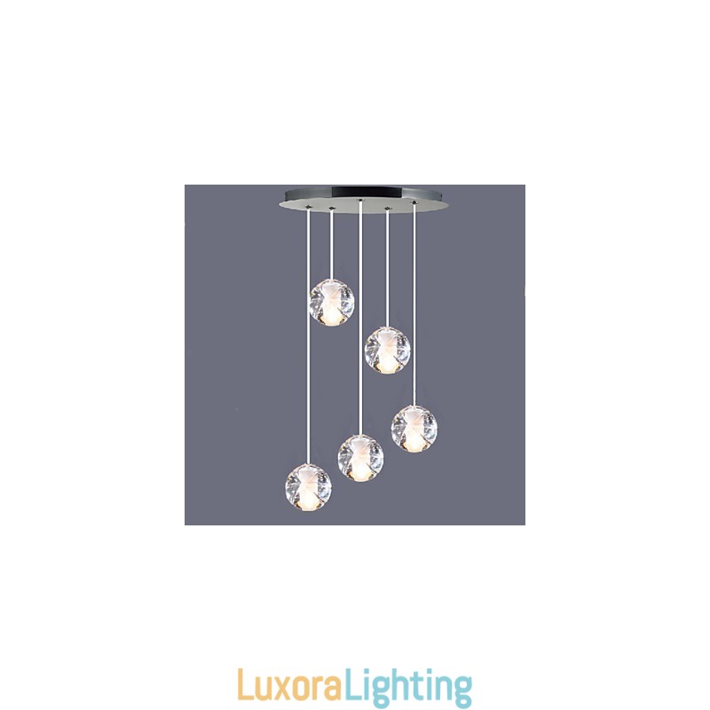 Designer Touch Decorative Crystal Glass Chandelier Hail