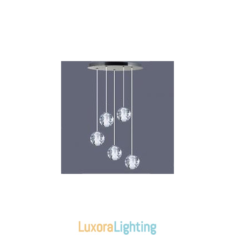 Designer Touch Decorative Crystal Glass Chandelier Hail