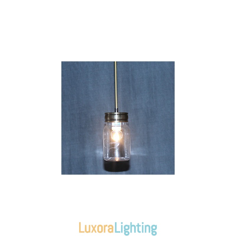 Designer Touch Decorative Country Electroplated Glass Pendant Light Garage