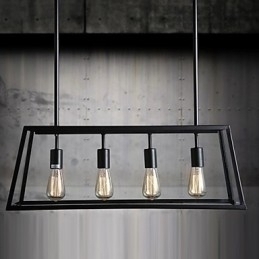 Designer Touch Decorative Rustic Lodge Mini Style Electroplated Metal Chandelier