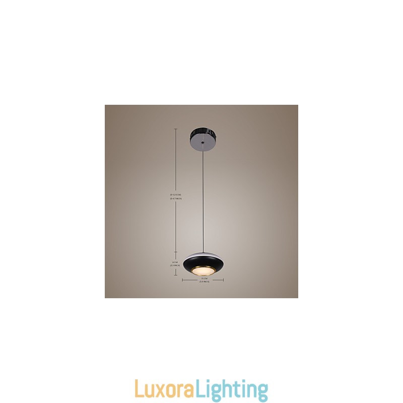 Designer Touch Decorative 9W Modern Flying saucer Design High Quality Pendant Light Cafe