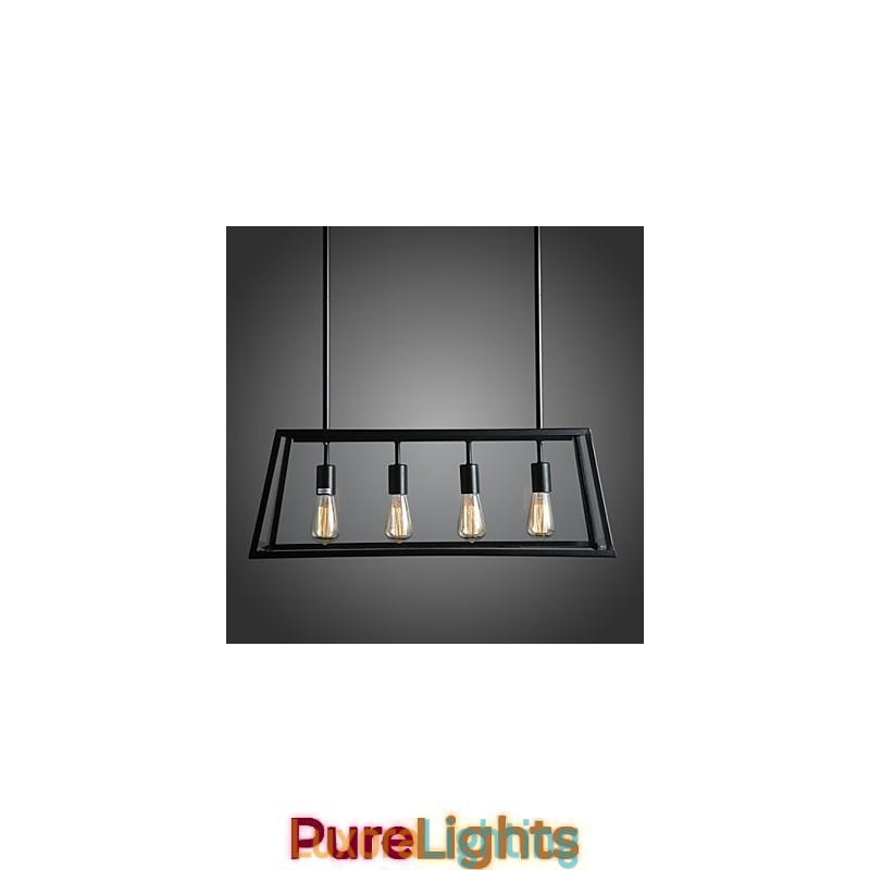 Designer Touch Decorative Rustic Lodge Mini Style Electroplated Metal Chandelier