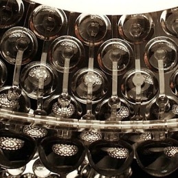 Designer Touch Decorative Beaded Pendant Light with 1 Light