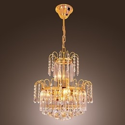 Designer Touch Decorative Luxury Crystal Chandelier with 7 Lights